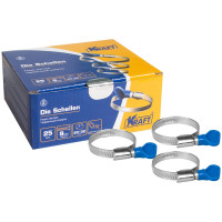 Хомут с ключом KRAFT 20-32 мм, уп. 25 шт. KT 880504