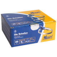 Хомут с ключом KRAFT 20-32 мм, уп. 25 шт. KT 880504