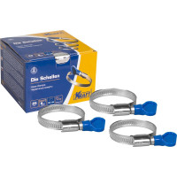 Хомут с ключом KRAFT 30-45 мм, уп. 25 шт. KT 880506