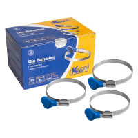 Хомут с ключом KRAFT 40-60 мм, уп. 25 шт. KT 880508