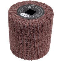 Валик шлифовальный (100х100х19 мм; AC60 COARSE+P60) TOTFLEX 4631159668771