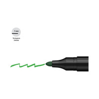Перманентный маркер Schneider Maxx 160 зеленый, пулевидный, 3 мм 116004