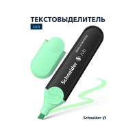 Набор текстовыделителей Schneider, 10 шт, Job, пастельный мятный, 1-5 мм 1524