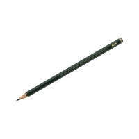 Чернографитный карандаш Faber-Castell Castell 9000 HB, заточенный 119000