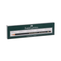 Чернографитный карандаш Faber-Castell Castell 9000 HB, заточенный 119000