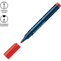 Маркер перманентный Schneider Maxx 130 красный, пулевидный, 3мм, 10 шт. 113002