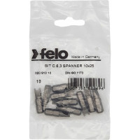 Бита Industrial (10 шт; Spanner 10) Felo 02091010