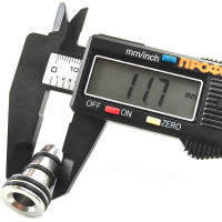 Вставка для соединителя Boutte Toutub МетПласт 16 мм латунь 3177986