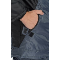 Утепленная куртка СОЮЗСПЕЦОДЕЖДА Ямал темно-серая/черная, р. 52-54, рост 170-176 2000000009339