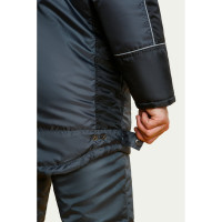 Утепленная куртка СОЮЗСПЕЦОДЕЖДА Ямал темно-серая/черная, р. 52-54, рост 170-176 2000000009339