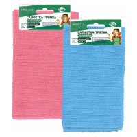 Салфетка-тряпка из микрофибры для пола МУЛЬТИДОМ Комфорт 250 50х60 см, 1шт. 2цв. НК58-215