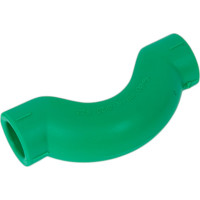 Обвод-фитинг Blue Ocean короткий, 20, полипропиленовый, зеленый PPRF/BP G -20