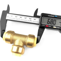 Соединитель Boutte Toutub Т-образный 16 мм 3178419