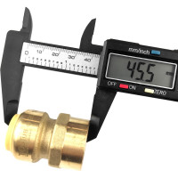 Соединитель Boutte Toutub ВР 3/4" - 20 мм 3178129