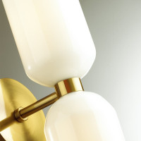 Бра с выключателем ODEON LIGHT ORINOCO стекло, E14, 2х60W 4798/2W