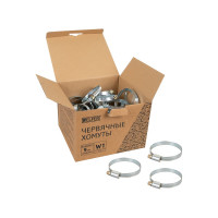 Хомут HELFER W1, 40-60 мм, оцинкованная сталь, уп. 50 шт. HF004043