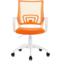 Компьютерное кресло Бюрократ CH-W695NLT оранжевый крестовина пластик белый CH-W695NLT/OR/TW-961