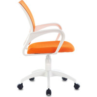 Компьютерное кресло Бюрократ CH-W695NLT оранжевый крестовина пластик белый CH-W695NLT/OR/TW-961