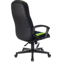 Игровое компьютерное кресло ZOMBIE 9 черный/салатовый экокожа/ткань ZOMBIE 9 GREEN