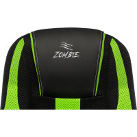 Игровое компьютерное кресло ZOMBIE 9 черный/салатовый экокожа/ткань ZOMBIE 9 GREEN