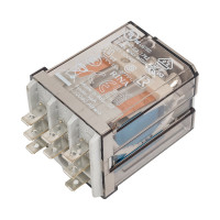 Силовое реле Finder 3НО контакта, зазор 3мм. 16А, = 24В DC, 623390240300