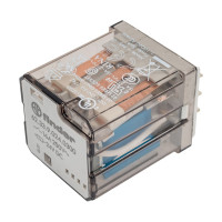 Силовое реле Finder 3НО контакта, зазор 3мм. 16А, = 24В DC, 623390240300