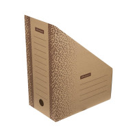 Архивный накопитель-лоток из микрогофрокартона OfficeSpace Standard плотный, 150 мм, бурый, 1400 листов 264789