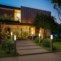 Садово-парковый светильник Elektrostandard 1537 TECHNO LED со светодиодами серый a052861