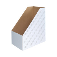 Архивный накопитель-лоток из микрогофрокартона OfficeSpace 150 мм, белый, до 1400 листов 225422