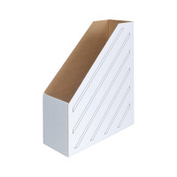 Архивный накопитель-лоток из микрогофрокартона OfficeSpace 100 мм, белый, до 900 листов 225421