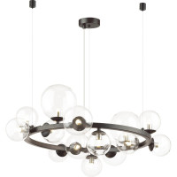 Люстра ODEON LIGHT стекло G9 14*40W TOVI 4818/14