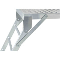 Раскладные алюминиевые подмости MEGAL ПРА-0,9 (2,0х0,5) 051502