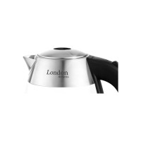 Чайник Centek London стекло, 1.8 л, 2200 Вт, LED-подсветка, отделка нержавеющая сталь  CT-0059