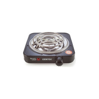Электрическая плитка Centek CT-1508 Black 1 конфорка, ТЭН, 140 мм, 1000 Вт, индикатор работы