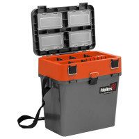 Helios Ящик рыболовный зимний серый/оранжевый HS-IB-19-GO 00000276343