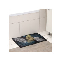 Коврик Доляна Пёрышки 40х60 см 5504432