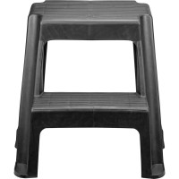 Универсальный табурет IDEA со ступенькой М 2296 Черный
