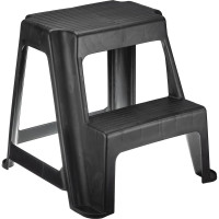 Универсальный табурет IDEA со ступенькой М 2296 Черный