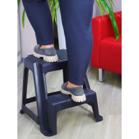 Универсальный табурет IDEA со ступенькой М 2296 Черный