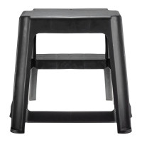 Универсальный табурет IDEA со ступенькой М 2296 Черный