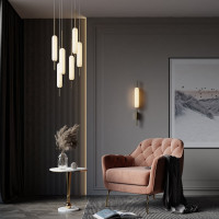 Подвес ODEON LIGHT, стекло LED 72W REEDS 4794/72L