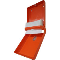 Диспенсер для полотенец LIME Z-укладки, оранжевый, 927003