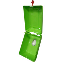Диспенсер для туалетной бумаги LIME в пачках, зеленый,  916004
