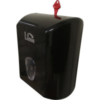 Диспенсер для туалетной бумаги LIME в пачках, черный, 916002