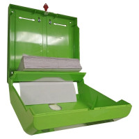 Диспенсер для полотенец LIME V-укладки зеленый, 926004