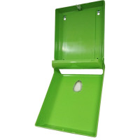 Диспенсер для полотенец LIME Z-укладки, зеленый, 927004