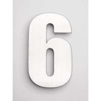 Цифра из металла на дом/ворота/забор, 6_I Промсвязь, 200 мм PSN6I200