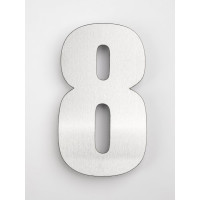 Цифра из металла на дом/ворота/забор, 8_I Промсвязь, 200 мм PSN8I200