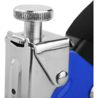 Мебельный степлер Vertextools регулируемый 53 тип 0042-01