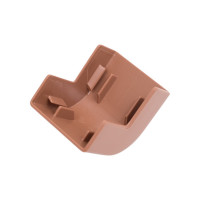 Внешний угол DKC AEM 22x10, коричневый 00396B